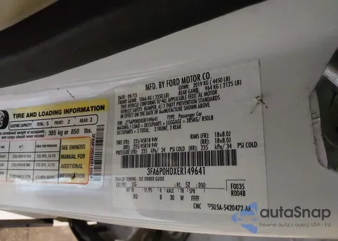 2014 Ford Fusion Se from USA, damaged, VIN 3FA6P0HDXER149641